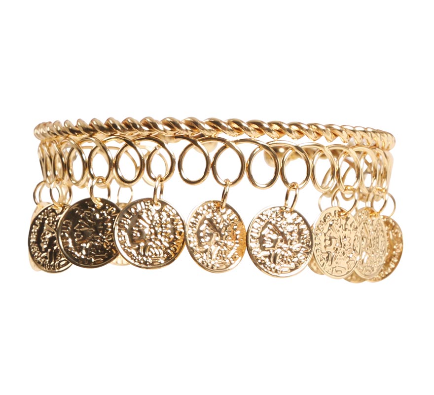 Translation missing: en.Brazalete con Monedas Doradas