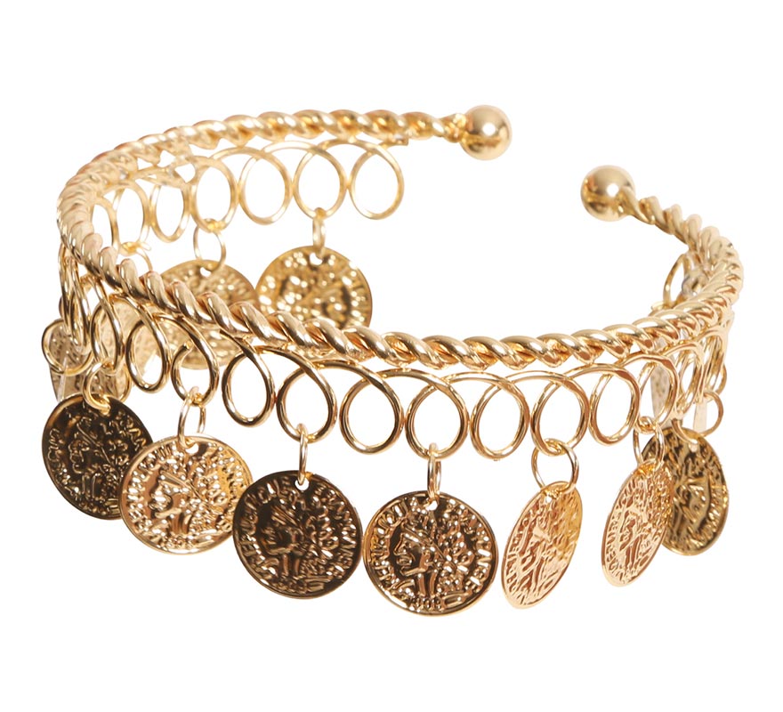 Translation missing: en.Brazalete con Monedas Doradas