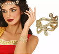 Brazalete de Serpiente metálico adulta