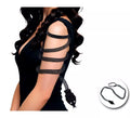 Brazalete de Serpiente negra largo