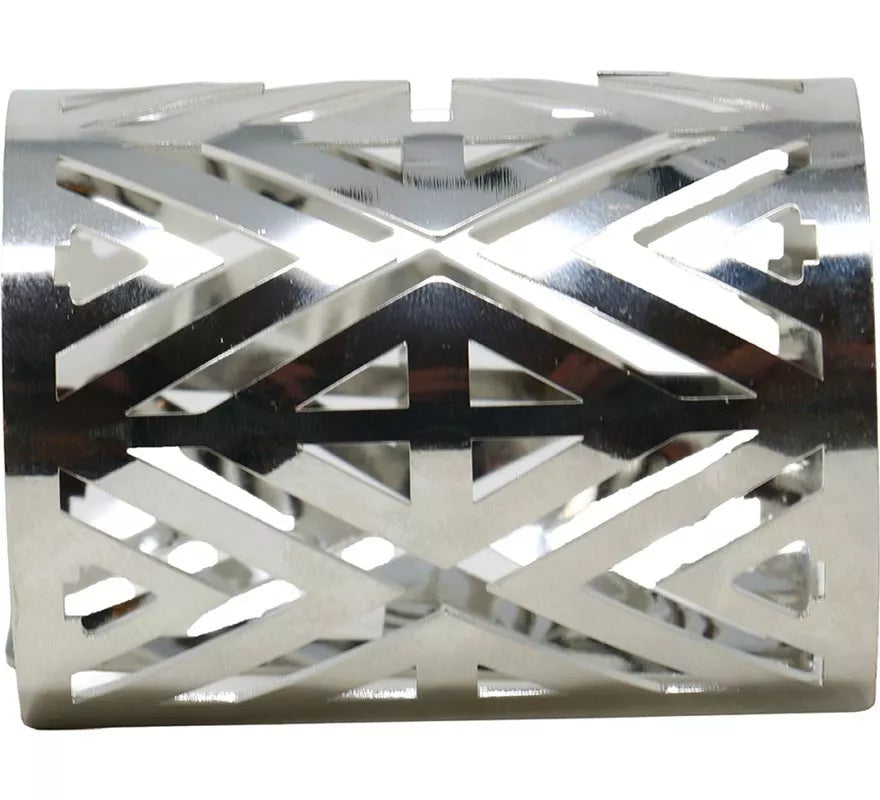 Brazalete Futurista plateado