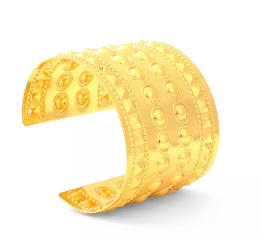 Translation missing: en.Brazalete Romano puntos dorados