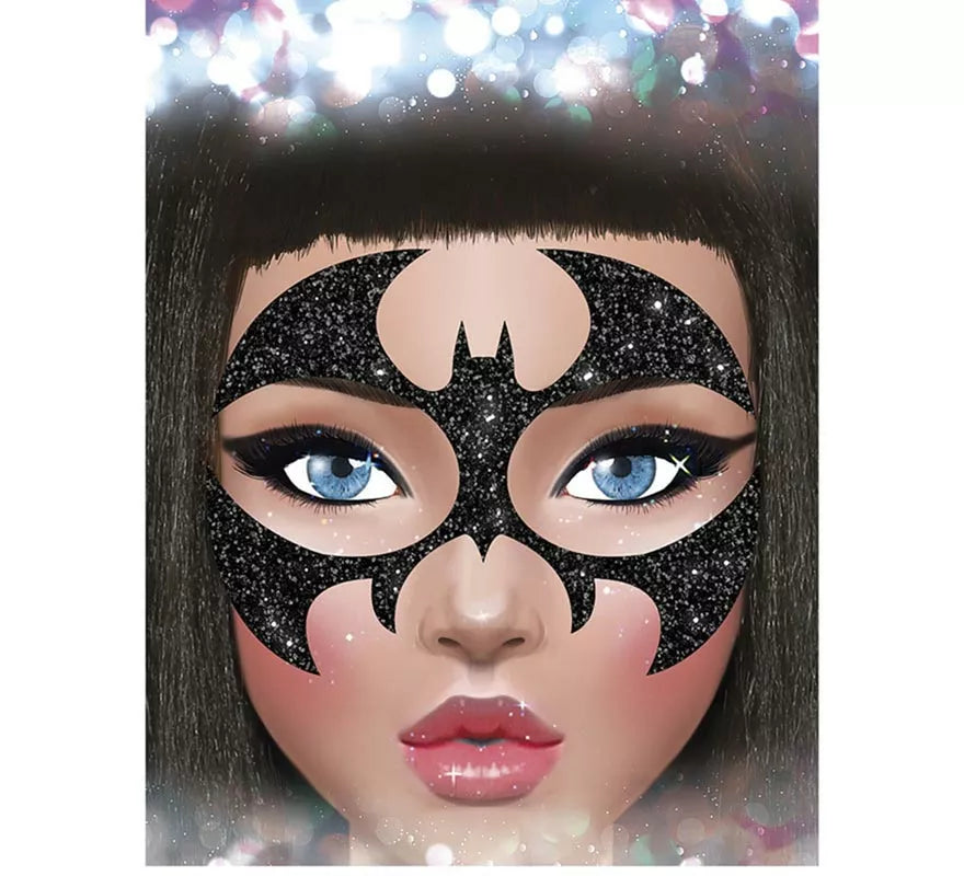 Brillantina Facial Bat de 20x20 cm