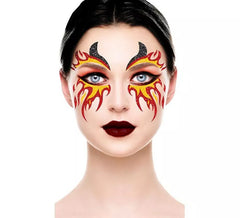 Fire and Horns Facial Glitter 20x20 cm