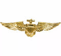 Broche de Aviador dorado