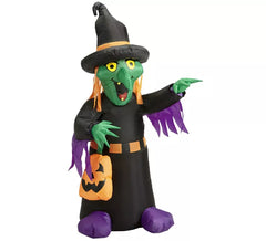 122 cm Inflatable Halloween Witch with Lighting