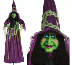Witch with Light, Sound and Movement 190 cm