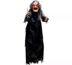 Witch with Light, Sound and Movement of 122x25x160 cm