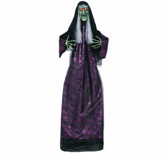 Witch with Light, Sound and Movement 185 cm