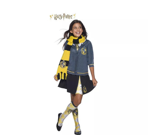 Bufanda de Hufflepuff Harry Potter Deluxe para niños