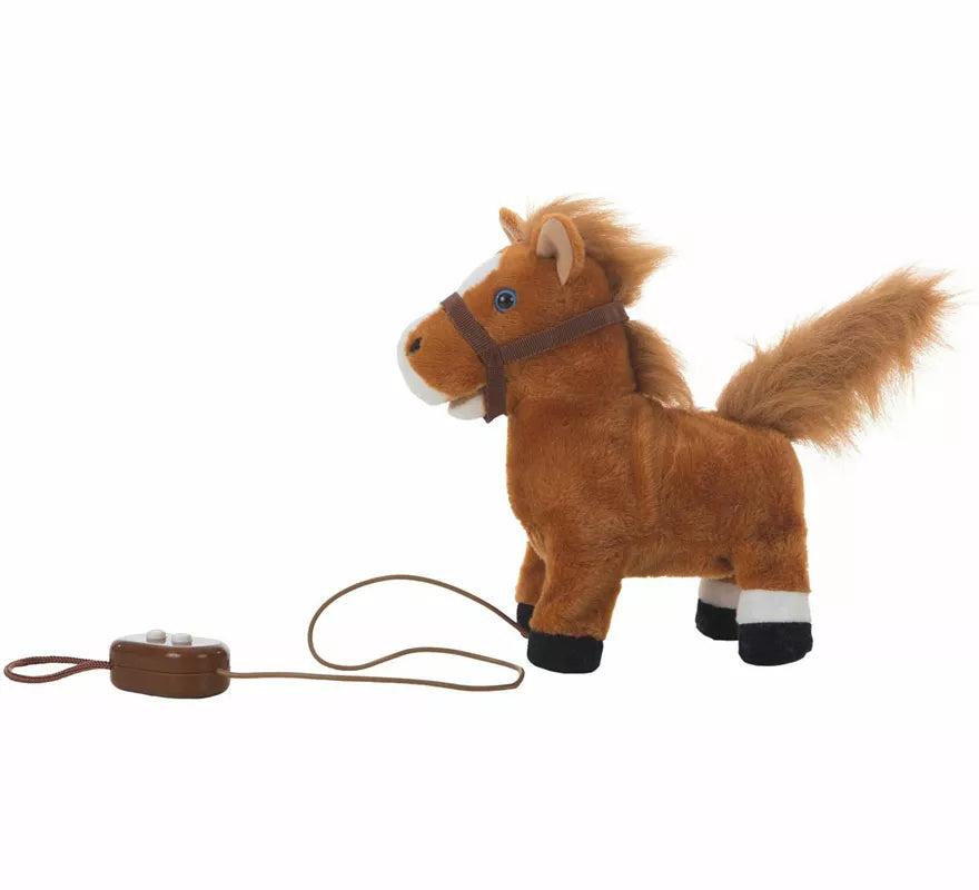 Translation missing: en.Caballo Musical de Peluche con Movimiento de 22 cm