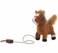 Musical Plush Horse with Movement of 22 cm