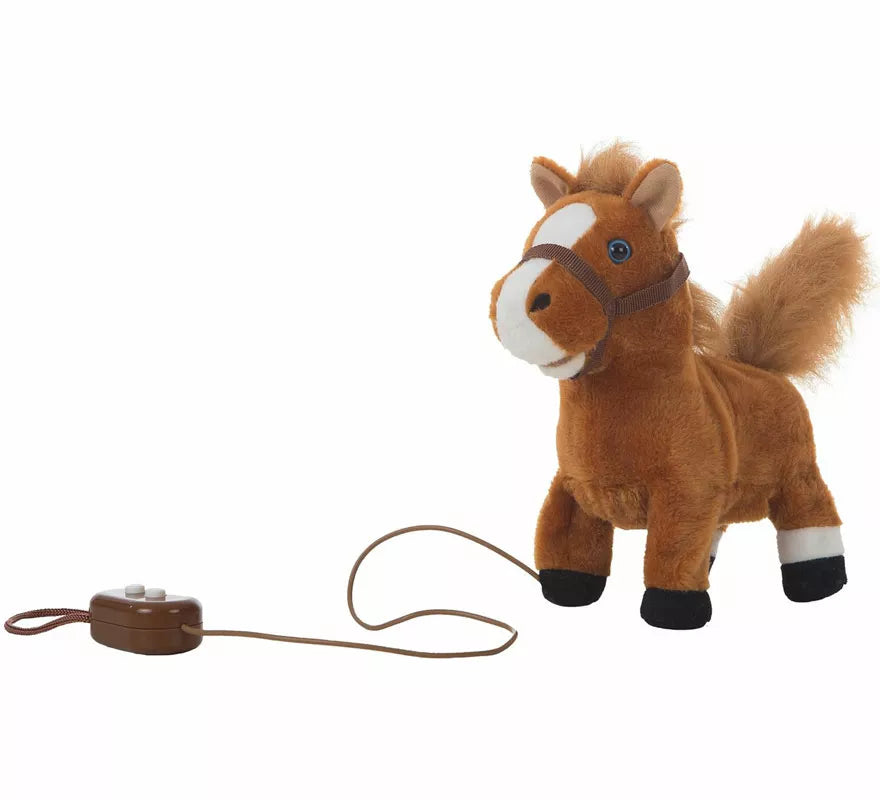 Translation missing: en.Caballo Musical de Peluche con Movimiento de 22 cm