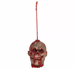 28cm Bloody Zombie Hanging Head