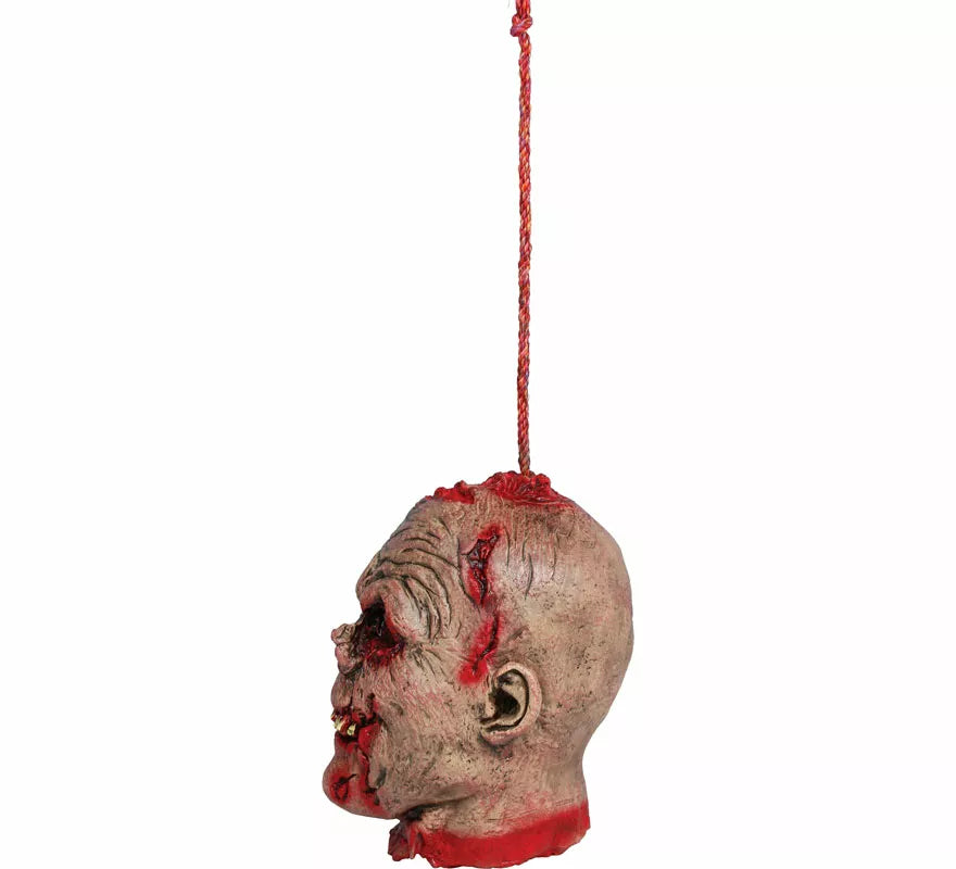 Translation missing: en.Cabeza Colgante Zombie Sangrienta de 28 cm