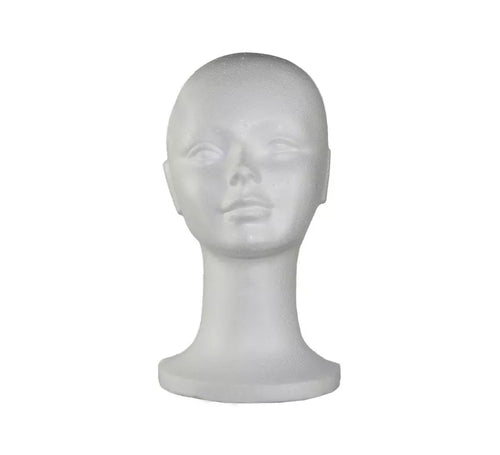 Cabeza de Maniquí de corcho para pelucas y caretas