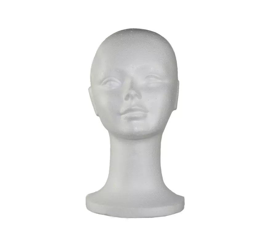 Cabeza de Maniquí de corcho para pelucas y caretas