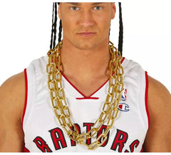 Imitation gold chain 84 cm