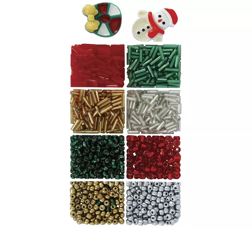 Translation missing: en.Caja de 1100 Piezas para Pulseras de Navidad
