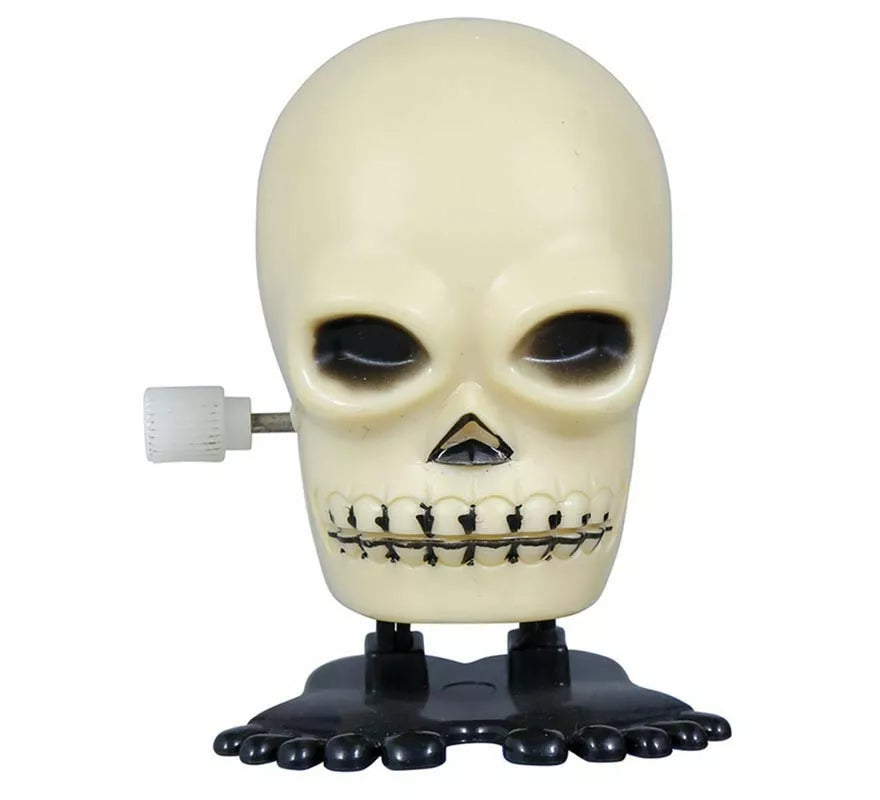 Caja de 12 Calaveras a cuerda de 5 cm