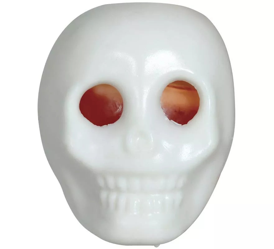 Translation missing: en.Caja de 12 Calaveras con Gusanos en el cerebro Elásticos 8 cm