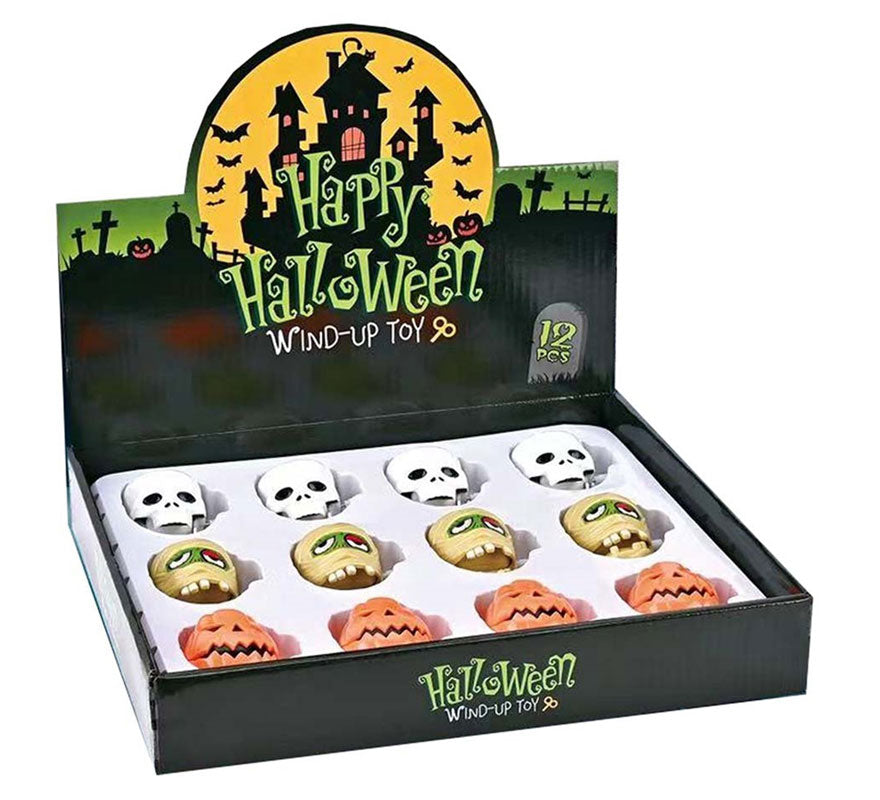 Translation missing: en.Caja de 12 Figuras Rodantes a Cuerda Surtidas de 5.5 cm