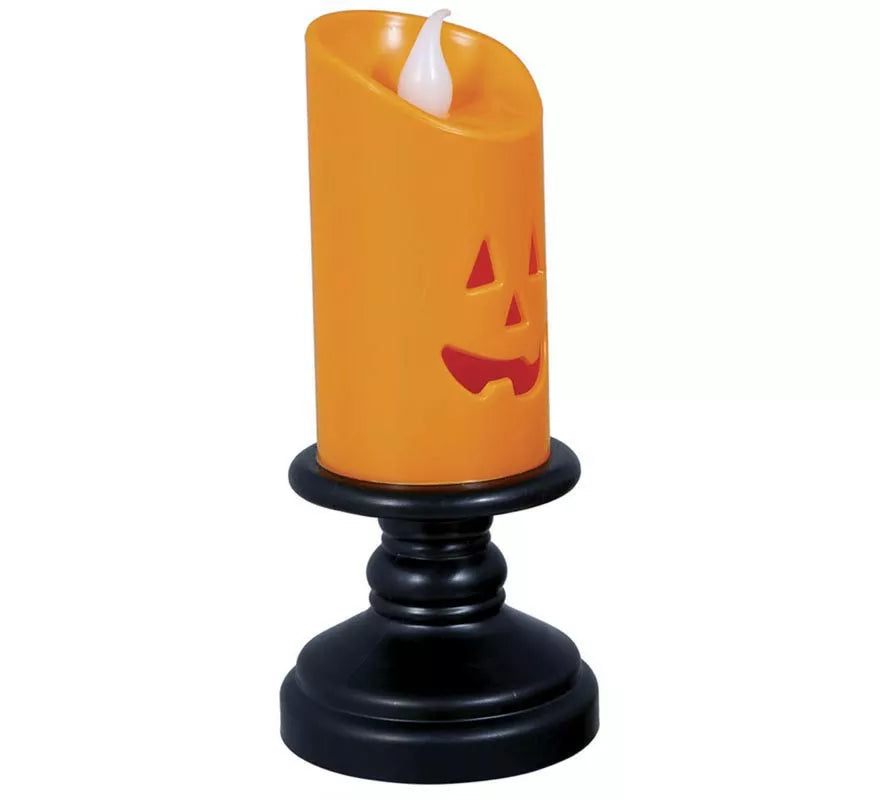 Translation missing: en.Caja de 12 Velas naranja con luz de 12,5 cm