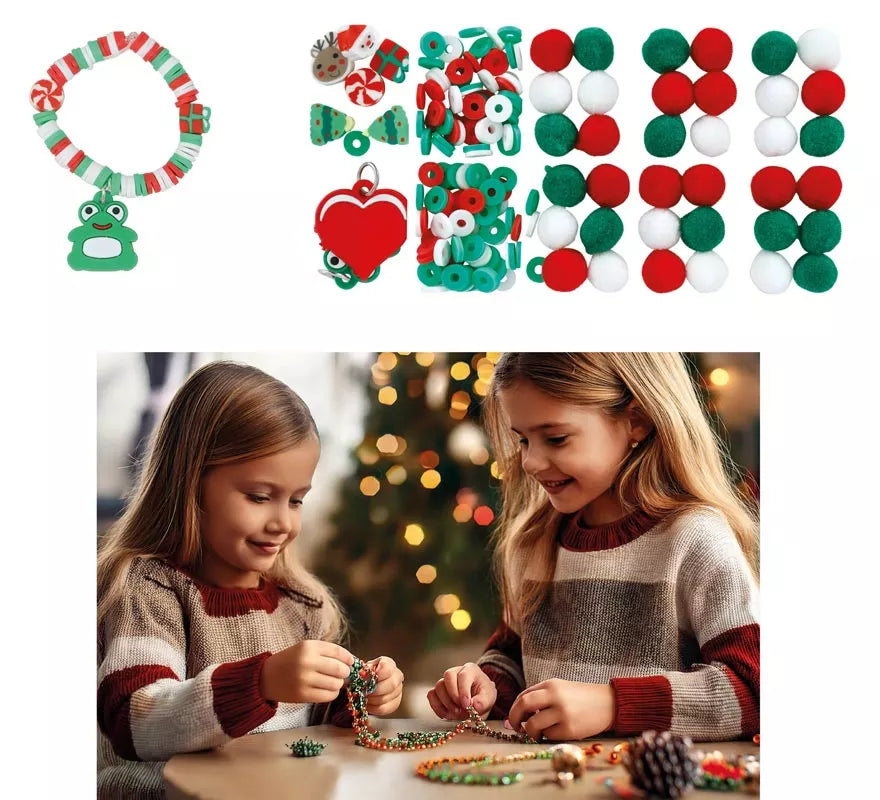 Translation missing: en.Caja de 164 Piezas para Pulseras de Navidad