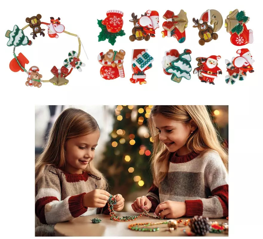 Translation missing: en.Caja de 20 Piezas para Pulseras Navidad