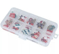 Caja de 20 Piezas para Pulseras Navidad