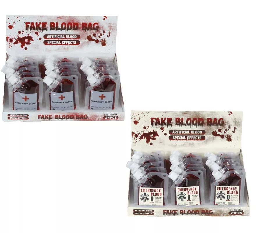 Caja de 24 Bolsas de Sangre