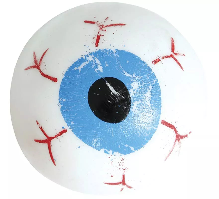 Caja de 24 Ojos de Goma 6 cm