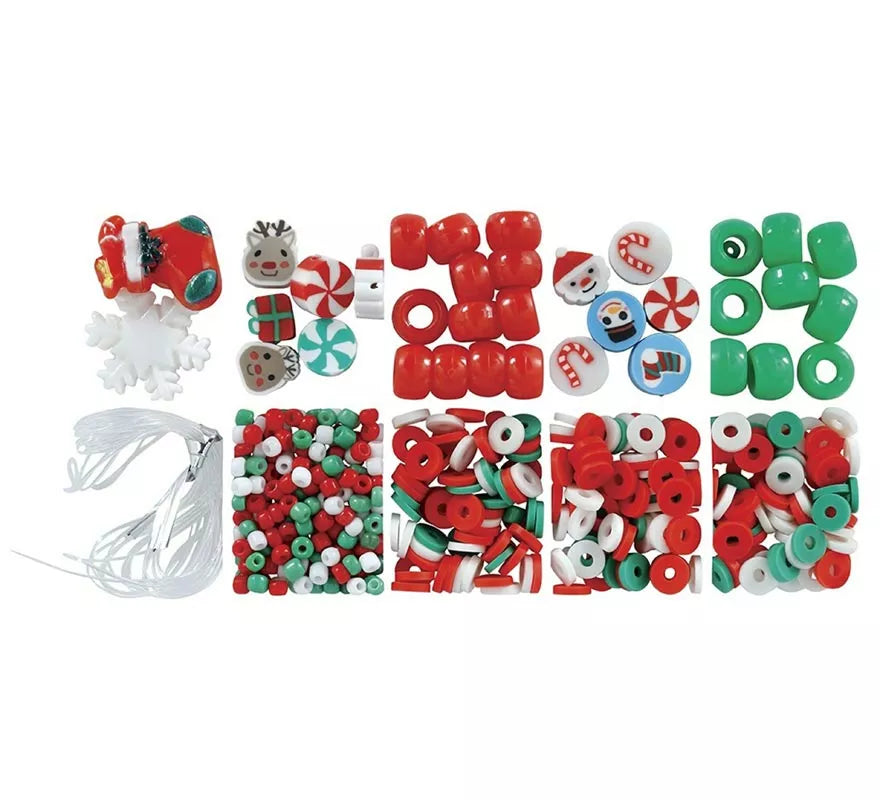 Caja de 450 Piezas para Pulseras de Navidad