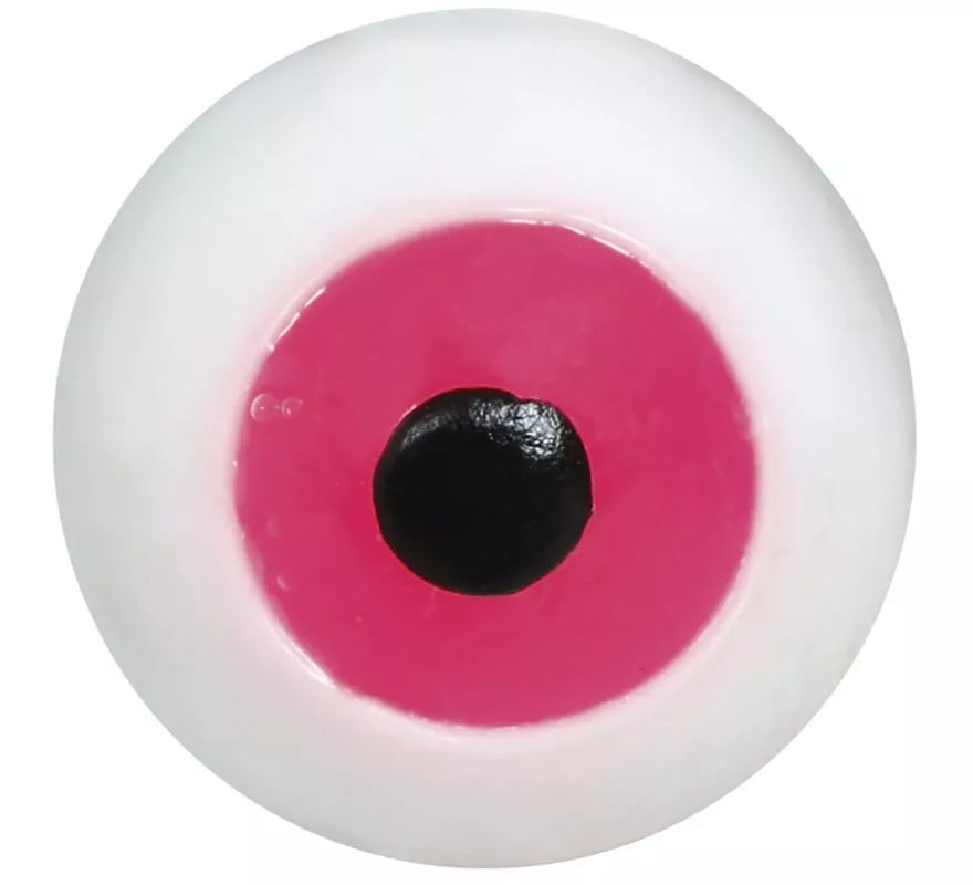 Caja de 48 Pelotas Ojos de Goma 2 cm