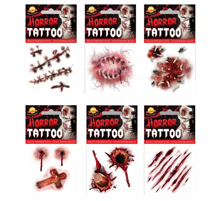 Translation missing: en.Caja de 48 Tatuajes Surtidos
