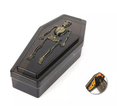 Semi-transparent coffin box 20x9x5 cm