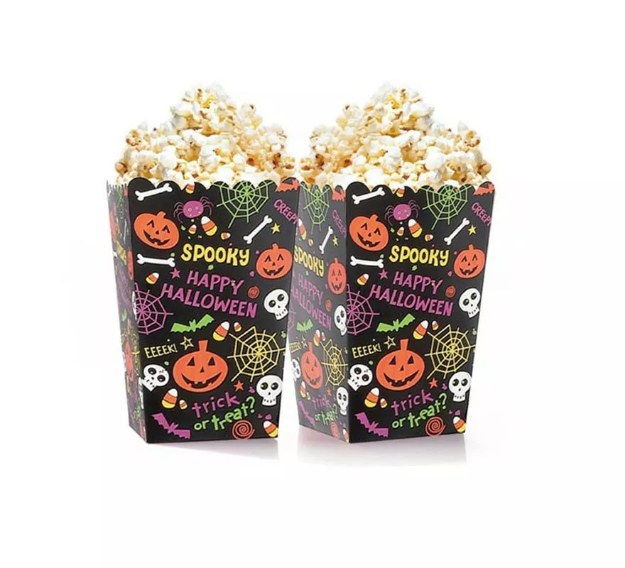 Translation missing: en.Caja Palomitas Print Spooky Halloween de 6 piezas