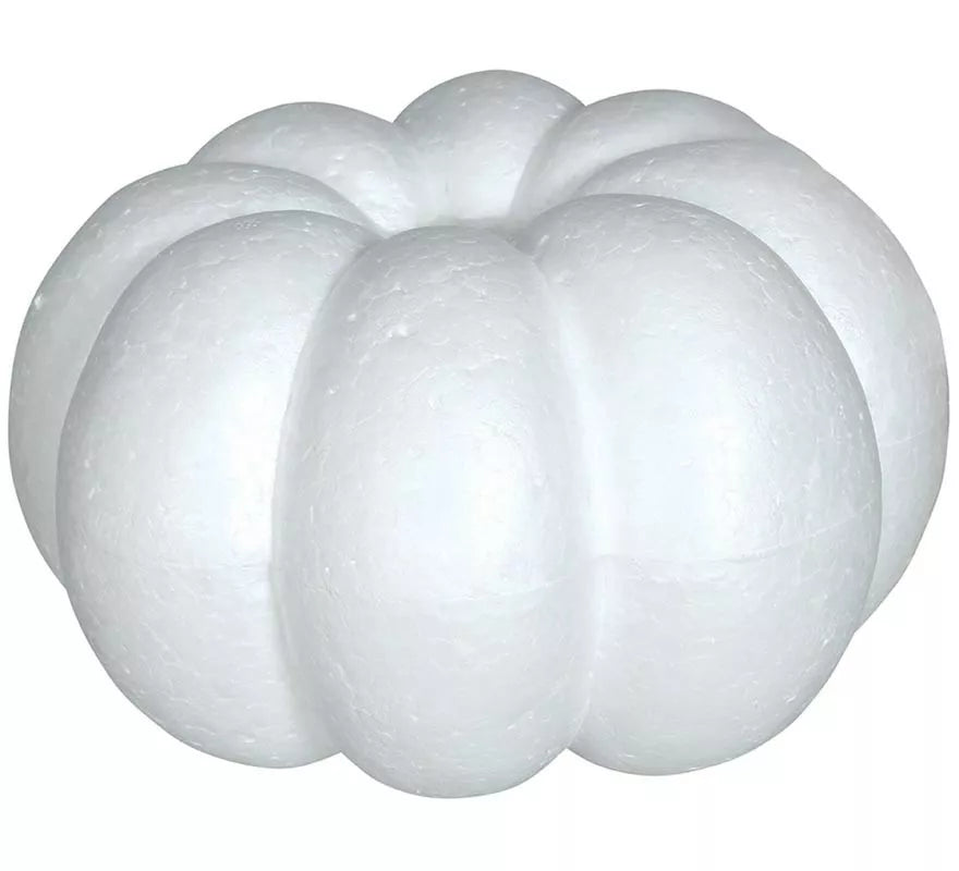 Translation missing: en.Calabaza blanca de corcho para Decorar 18x10 cm