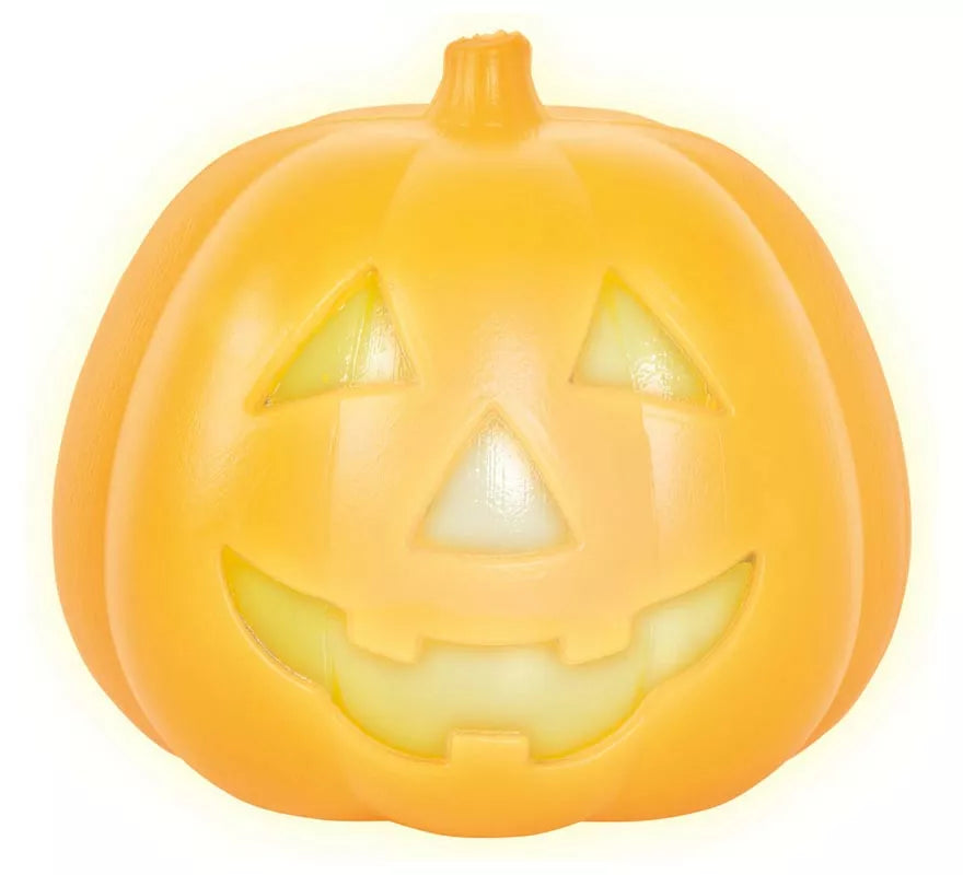 Calabaza con luz 15 cm