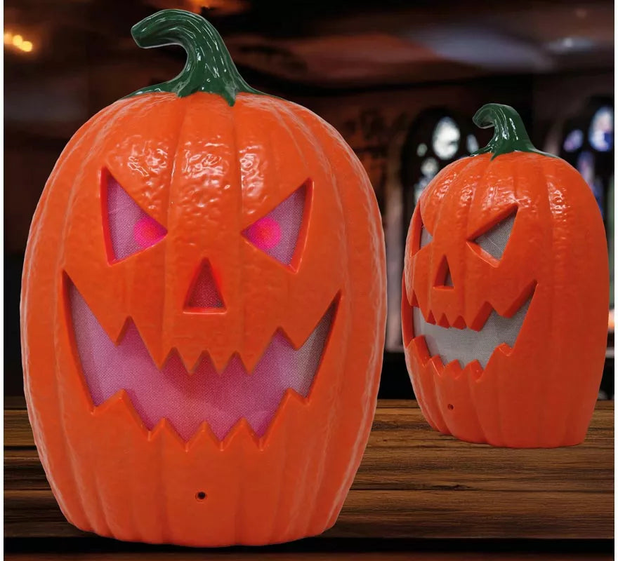Calabaza con Luz y Sonido de 30x21 cm