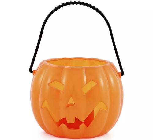 Calabaza con Luz y Sonido de 8x10 cm