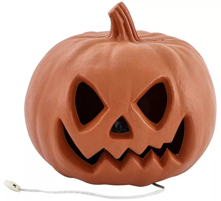 Calabaza con Luz y Sonido Sensor de 20x20x18 cm
