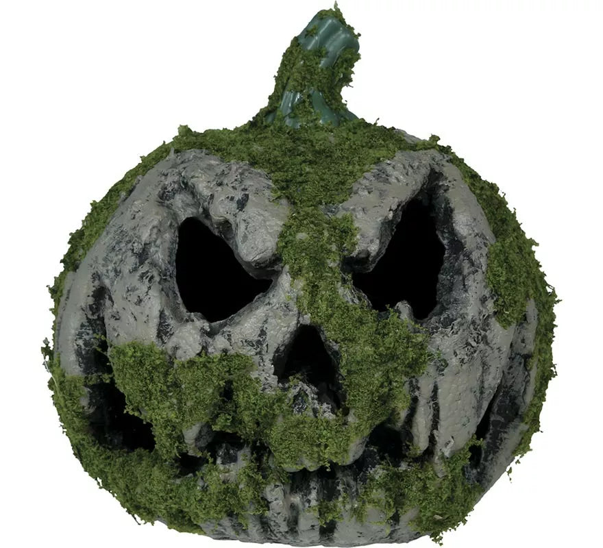 Calabaza con Musgo y Luz de 20 cm