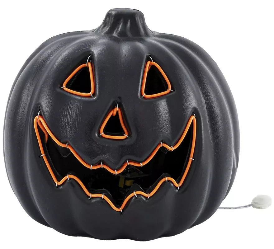 Calabaza con Tira Led 20x20x18 cm