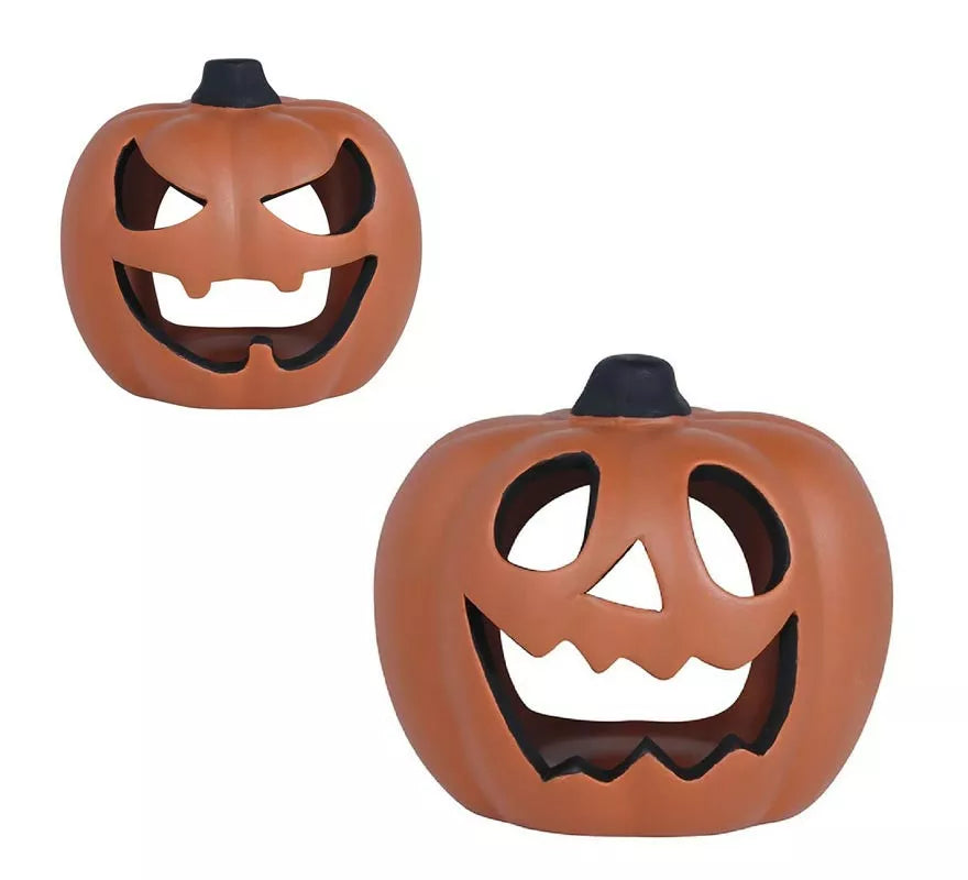 Calabaza de Cerámica surtidas de 12x9 cm
