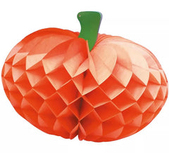 Honeycomb paper pumpkin 30 cm