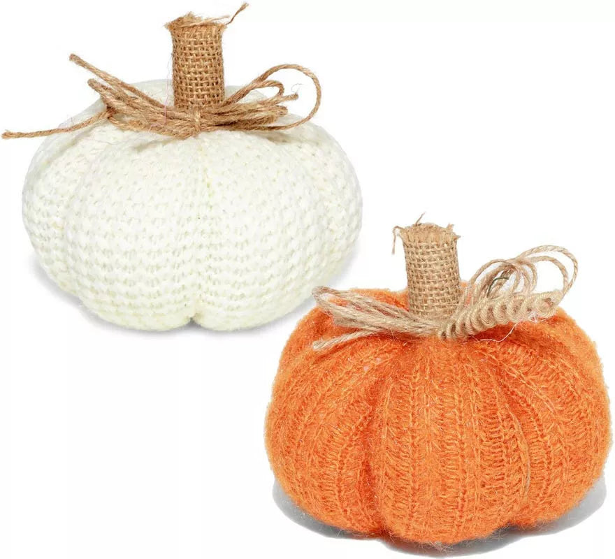 Translation missing: en.Calabaza decorativa de Algodón de 12 cm en varios colores