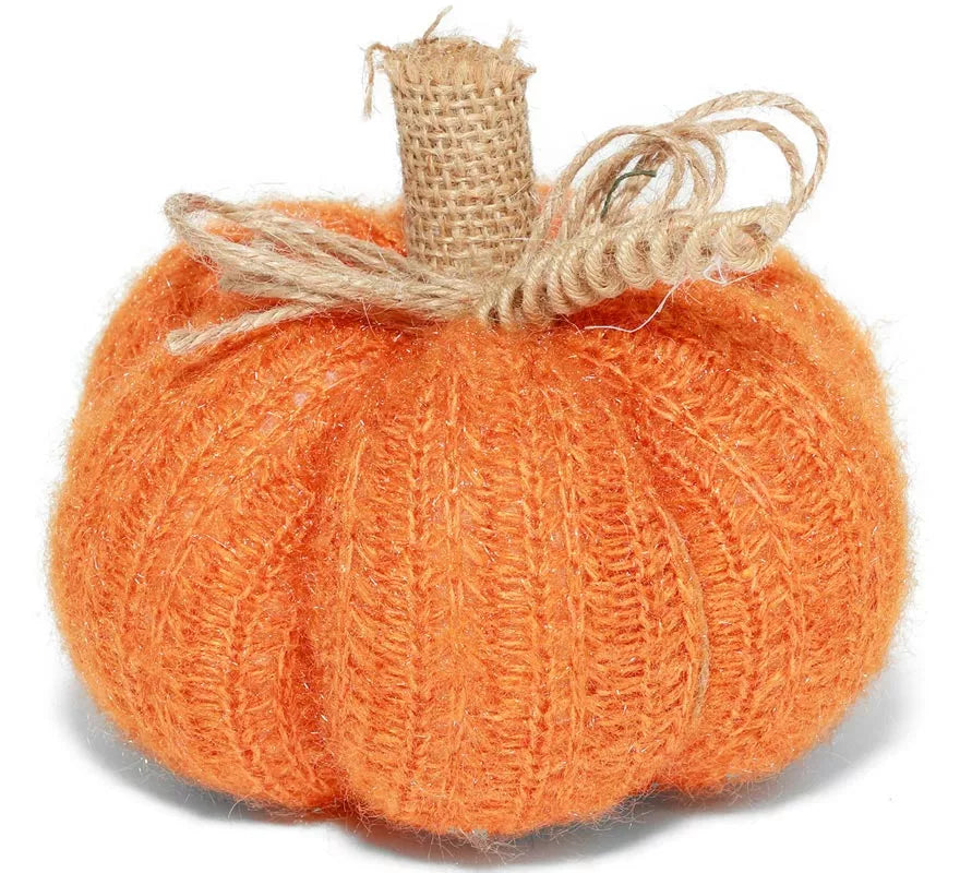 Translation missing: en.Calabaza decorativa de Algodón de 12 cm en varios colores