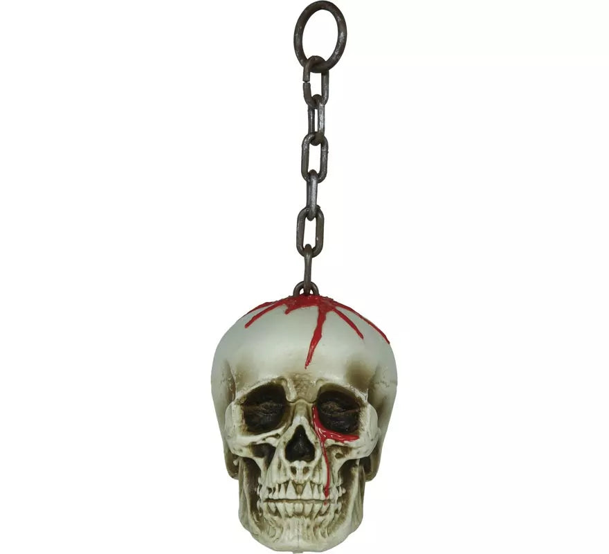 Translation missing: en.Calavera con Cadena de 40 cm