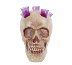 Skull with Shots 20 cms